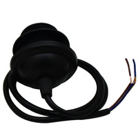 Black Pendant Light Kit - large fabric pendant light shades- E26 Socket-light pendant holder