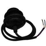 Black Pendant Light Kit - large fabric pendant light shades- E26 Socket-light pendant holder