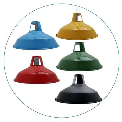 Metal Barn Easy Fit Lamp Shades for Pendant Lights.JPG