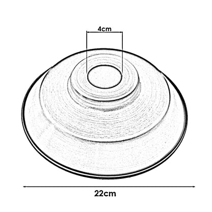  Metal lamp shades for ceiling lights.JPG