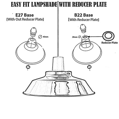 easy fit lamp shade - description image