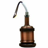Vintage Copper Retro Antique Light Bulb Lamp Holder Fitting E26