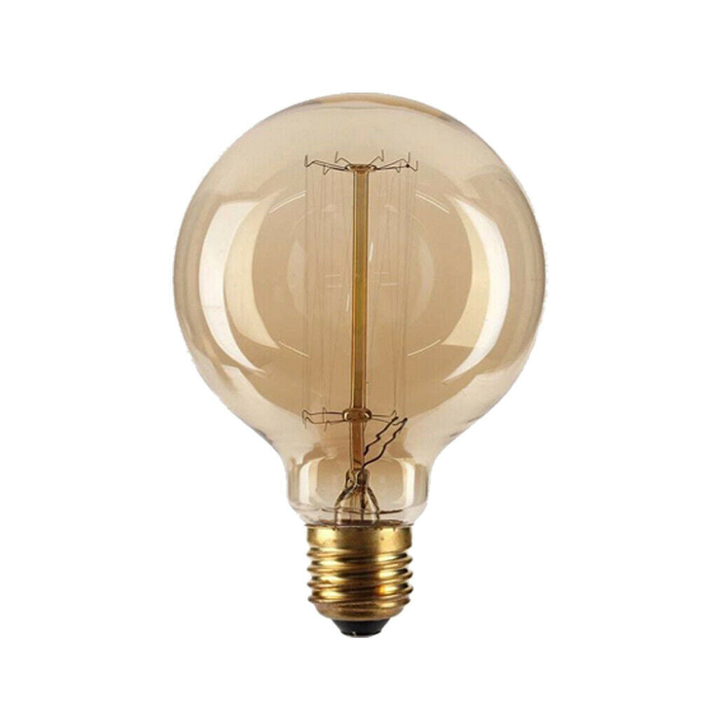 E26 G95 60W Vintage Retro Industrial Filament Dimmable Bulb~1049