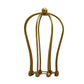 Gold Wire Cage Lampshade (9)