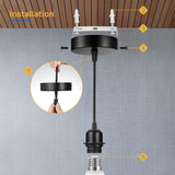 types of bulb holders-lamp bulb holders-pendant light cord kit-bulb holders-hanging kitchen lights