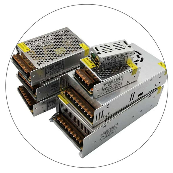 Adjustable DC Power Voltage Converter AC to DC Power Supply Transformer Enclosed Power Supplies 12V S 360 12