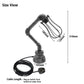 Retro Metal Water-Pipe Plug-In Table Lamp 