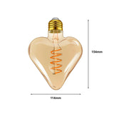 LED Bulbs 4W Decorative Light Bulbs E26 LED Filament Bulb Edison Lights