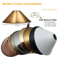 Modern Metal Green Brass Easy Fit Cone Shape Lampshade~1367