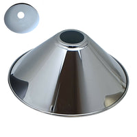 Chrome Industrial Vintage Cone Metal Ceiling Lamp Shades