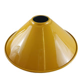 Yellow Vintage Cone Metal Ceiling Lamp Shades