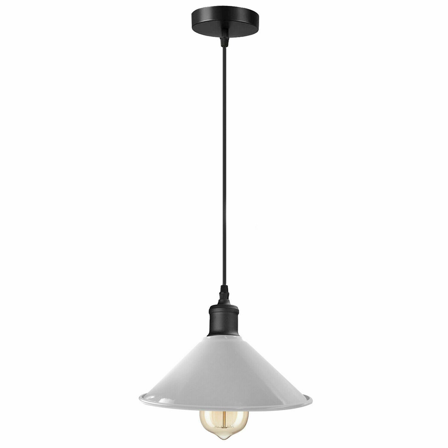 18 Inch  Industrial Modern Cone Ceiling Pendant Lighting