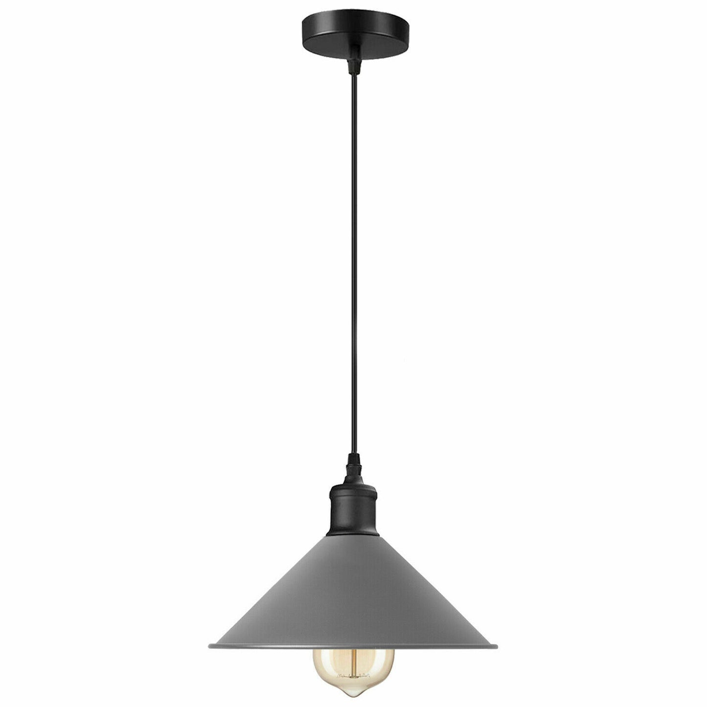 21 Inch Industrial Modern Cone Ceiling Pendant Lighting