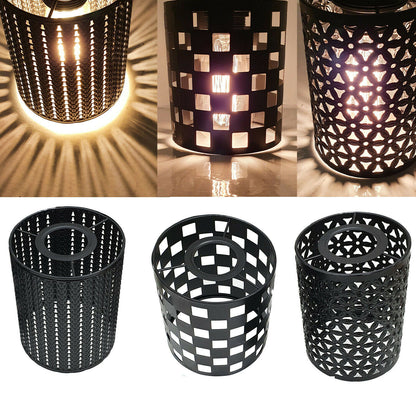 Retro Metal Easy-Fit Drum Barrel Cage in Black