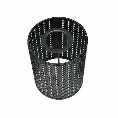 Retro Metal Easy-Fit Drum Barrel Cage in Black