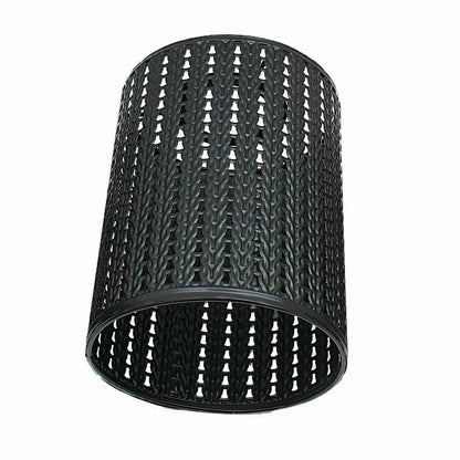 Retro Metal Easy-Fit Drum Barrel Cage in Black