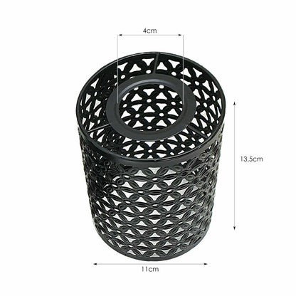 Retro Metal Easy-Fit Drum Barrel Cage in Black