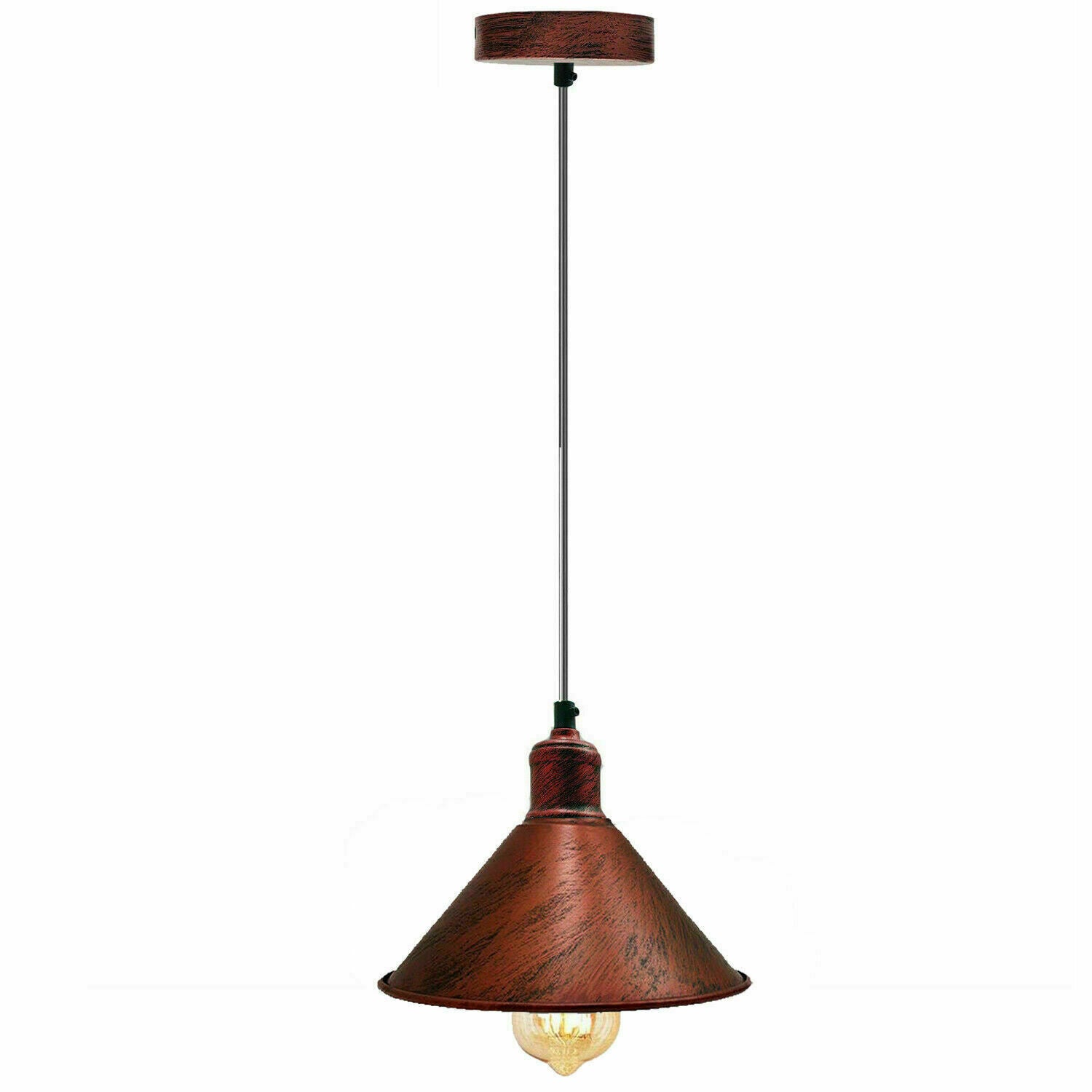 63 Inch  Industrial Modern Cone Ceiling Pendant Lighting