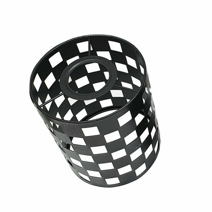 Retro Metal Easy-Fit Drum Barrel Cage in Black