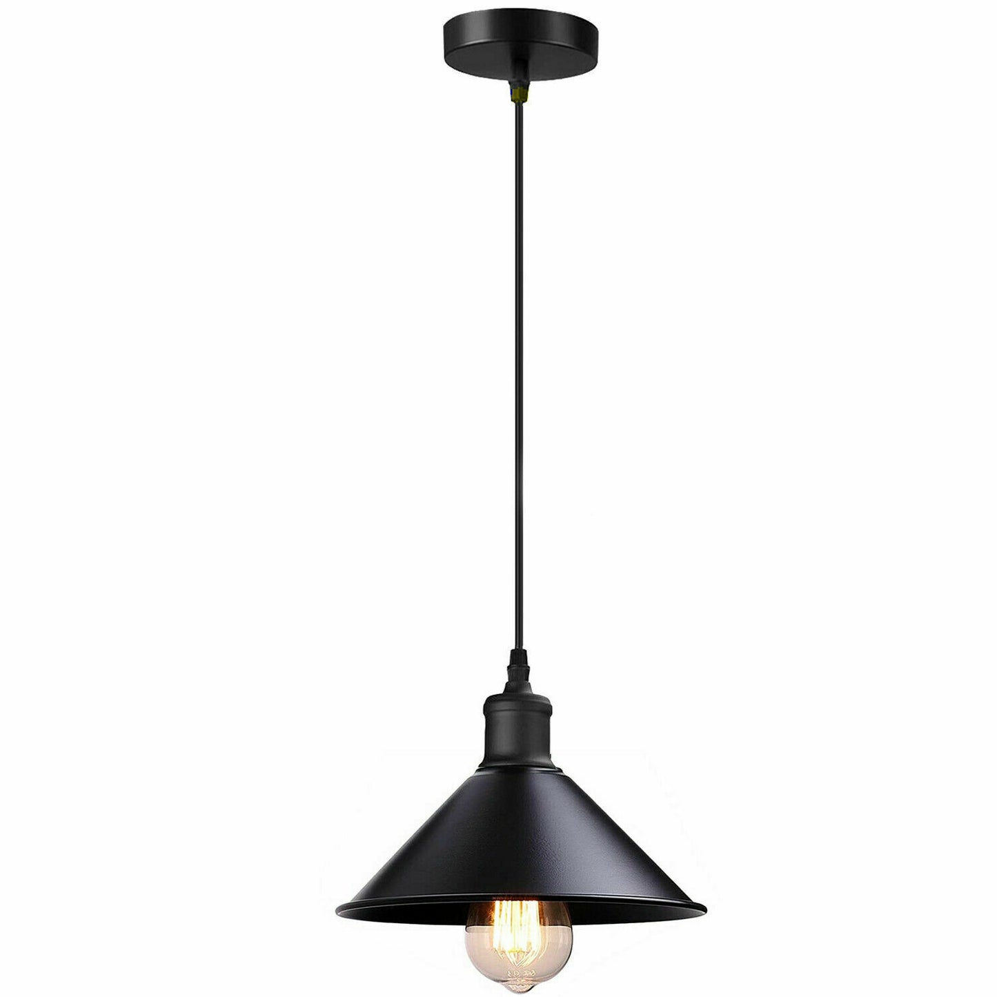 17 Inch  Industrial Modern Cone Ceiling Pendant Lighting