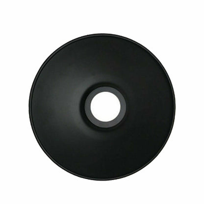 black Lampshades for chandelier.JPG