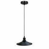 15 Inch Pendant Lighting Kitchen Ceiling Light Fixture Black