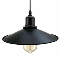 11 Inch Pendant Lighting Kitchen Ceiling Light Fixture Black