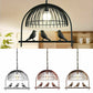 Vintage Bird Cage Chandelier Pendant Light