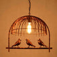 Vintage Bird Cage Chandelier Pendant Light