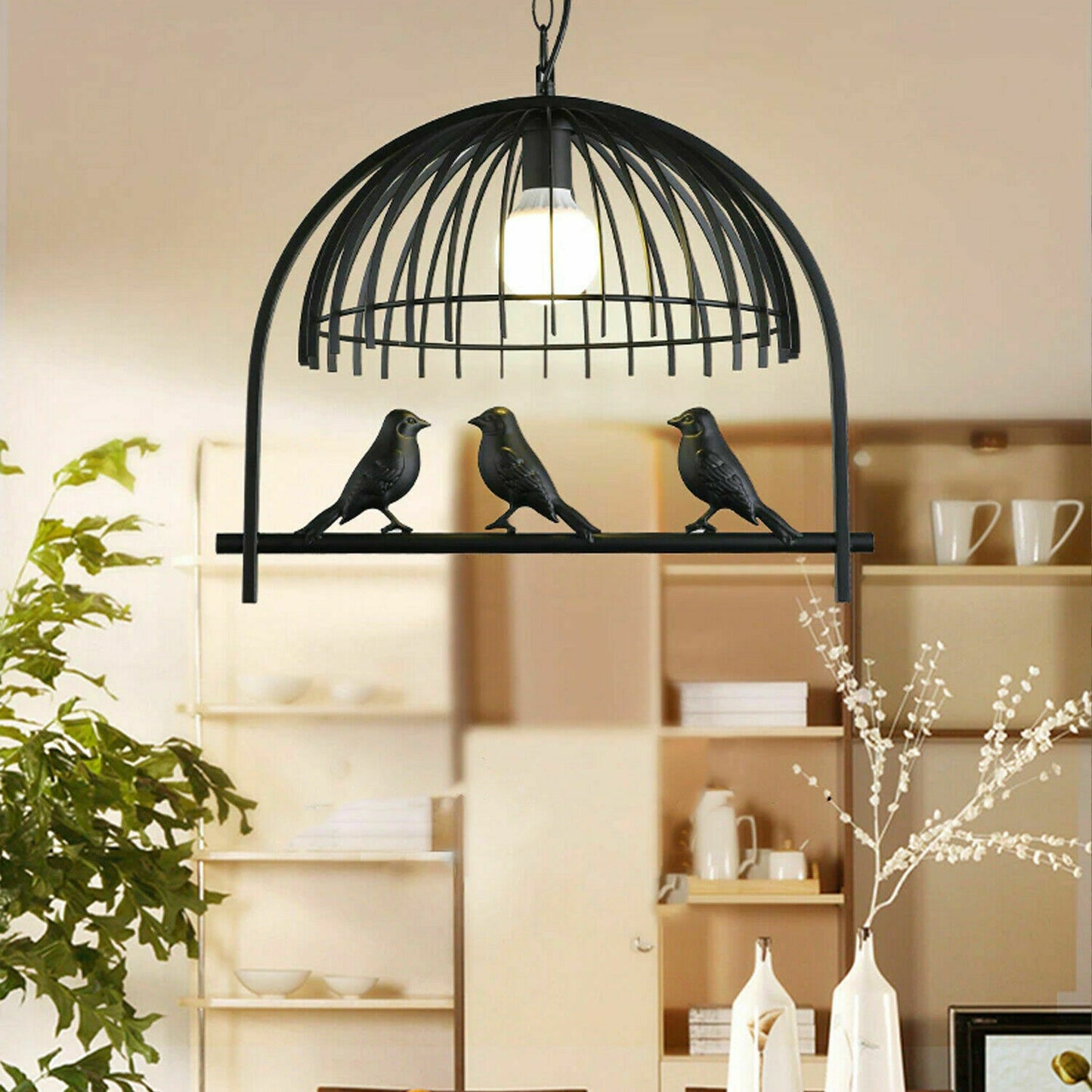 Vintage Bird Cage Chandelier Pendant Light – Relicelectrical