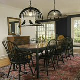 Birdcage Chandelier Pendant Light Copper