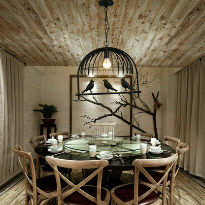 Bird Cage Pendant Light - Etsy Canada