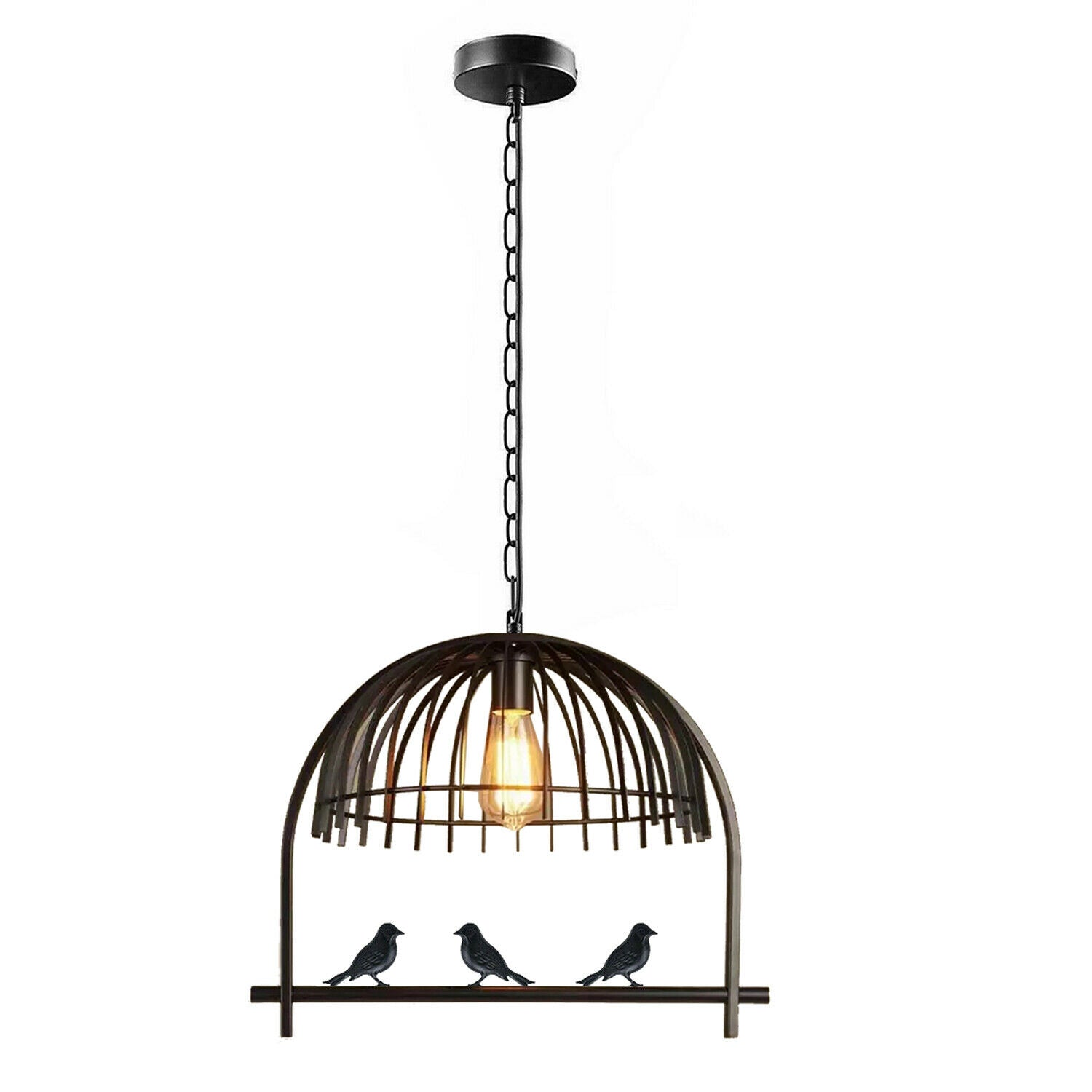 Bird cage deals ceiling light