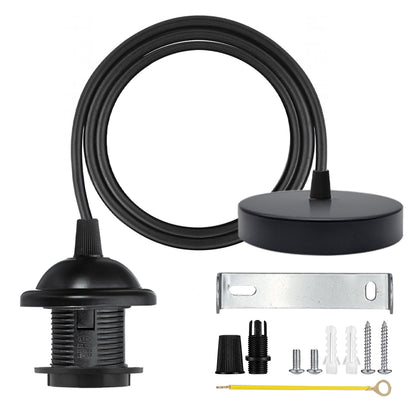 Industrial Black color hanging Pendant Light holder