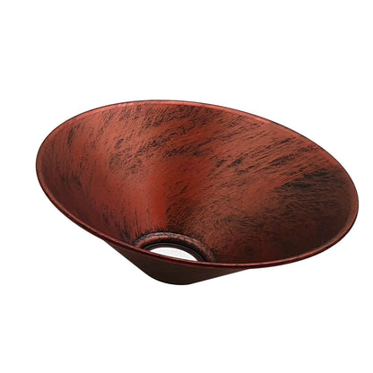 Lamp shades - Rustic Red