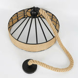 Vintage Metal Hemp Ceiling Pendant~1109