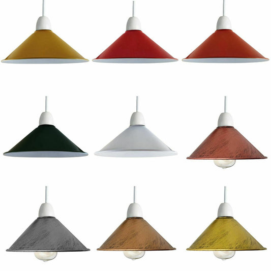 Cone Ceiling Lamp shades.JPG