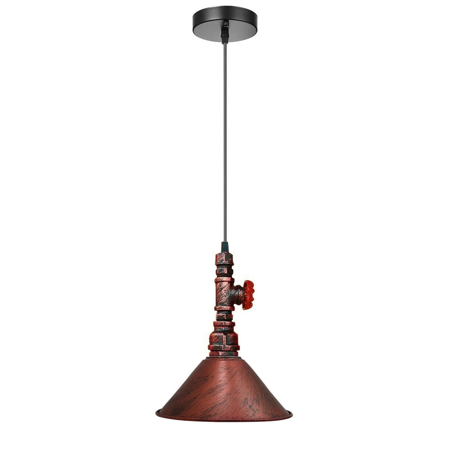 Industrial retro Steampunk Water Pipe Pendant Light