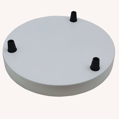 Multi-outlet ceiling rose, 3-way outlet five colors~2146 - LEDSone UK Ltd