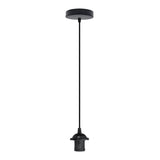 metal light holder -bulb holder - Iron Fabric Cable - ceiling Pendant Lamp Base - Lighting holder