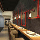 Rustic Red Water Pipe Wall Light for restaurant.JPG