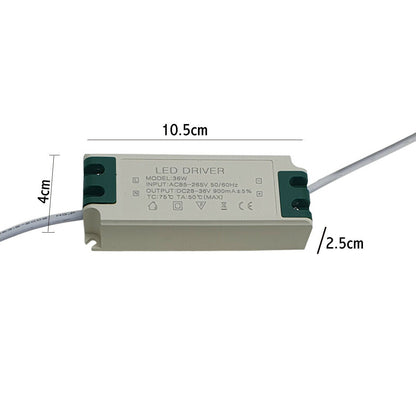 Constant Current 900mA High Power DC Connector Power Supply LED Ceiling light