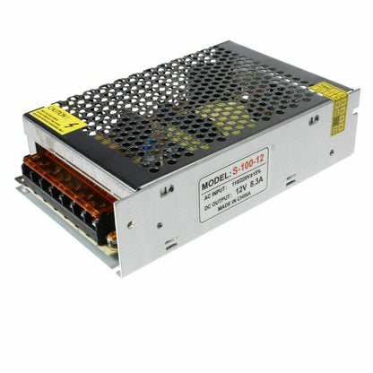 Adjustable DC Power Voltage Converter AC to DC Power Supply Transformer Enclosed Power Supplies 12V S 360 12