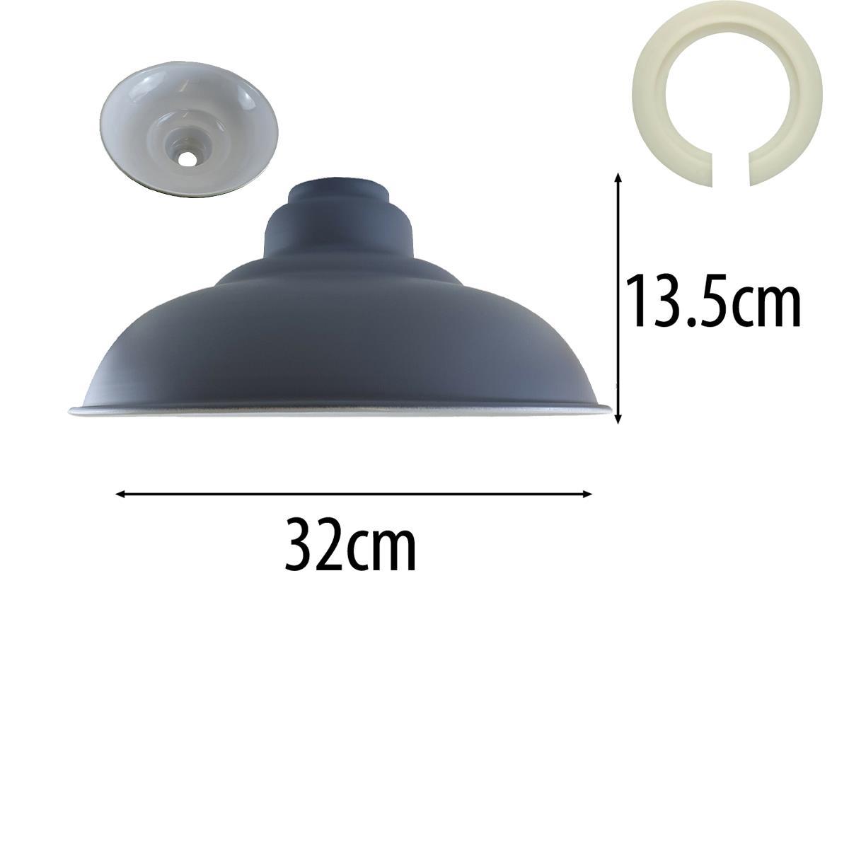 Grey Wide Curvy Ceiling LampShade.JPG