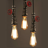 Steampunk Light E26 Pipe Chandelier Pendant Lights Farmhouse
