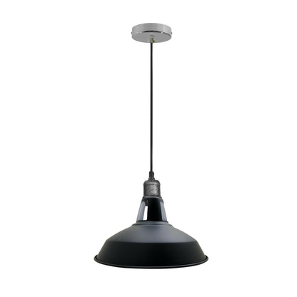 Black E26 Barn Pendant Lights.JPG