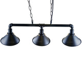 Industrial 3-Light Pipe Lamp Pendant Hanging Light Fixtures 