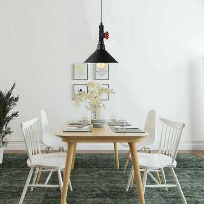 Industrial retro Steampunk Water Pipe Pendant Light