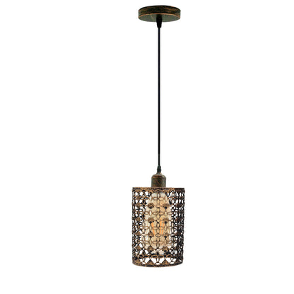 Modern cylinder cage ceiling pendant Lamp Shades