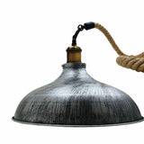 Industrial Barn Pendant Light Rope Cord
